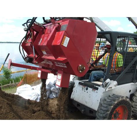 skid steer bagging attachment|sand bag filler attachment.